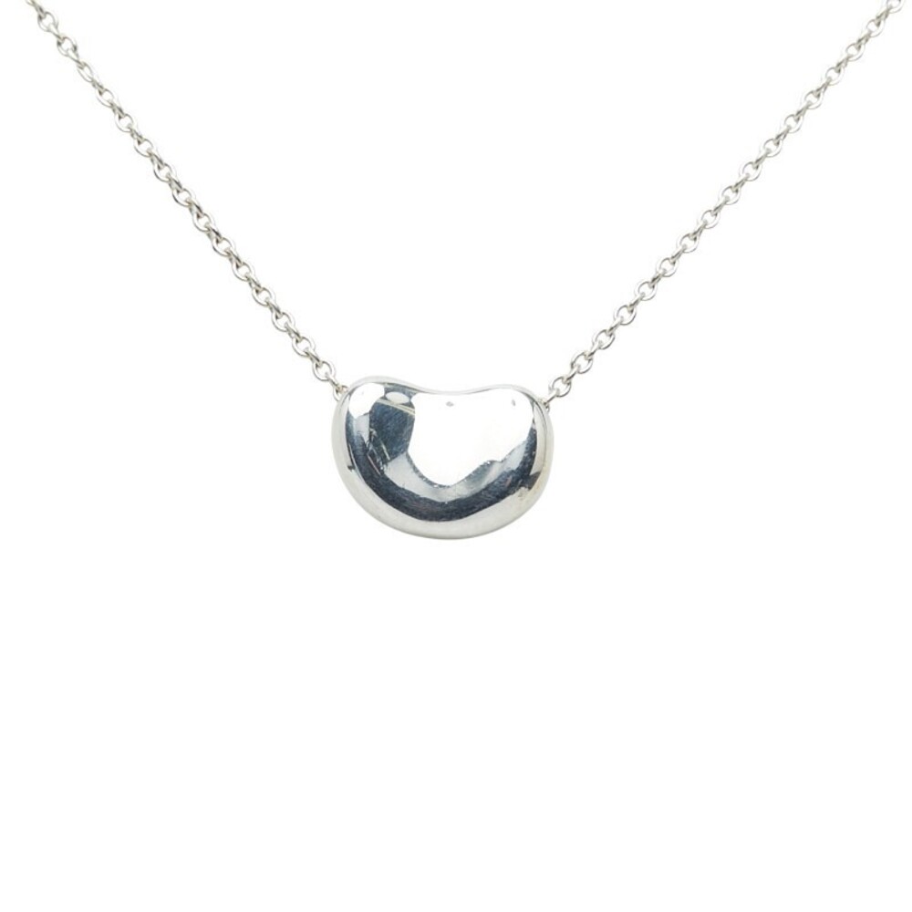 Tiffany Co Beans Necklace Silver